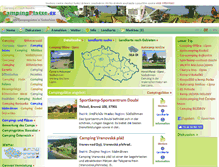 Tablet Screenshot of campingplatze.cz